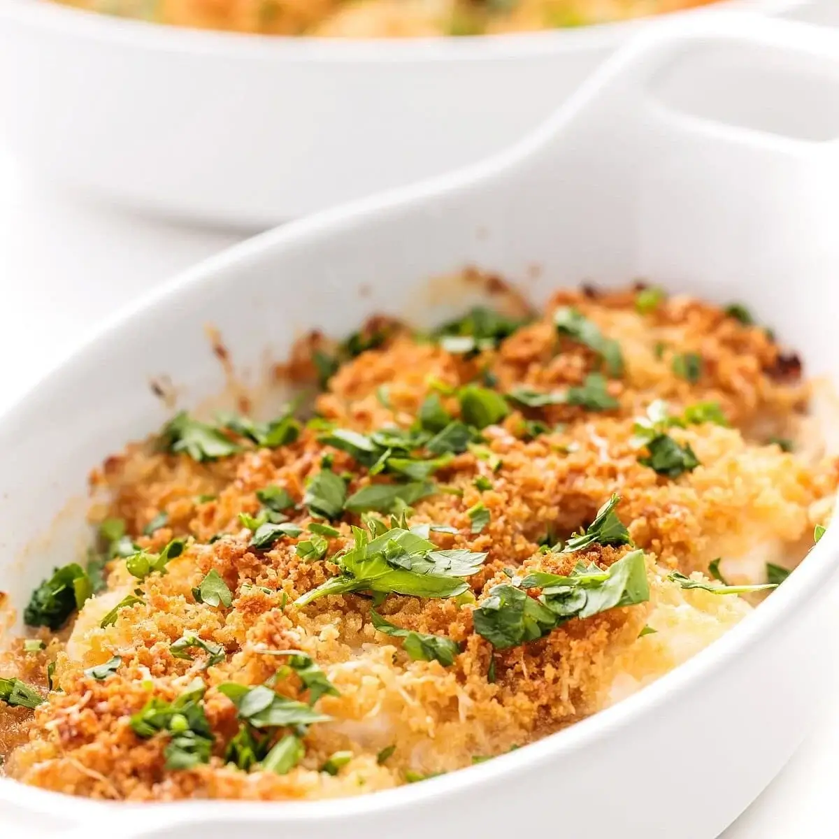 New England Baked Scallops With Panko