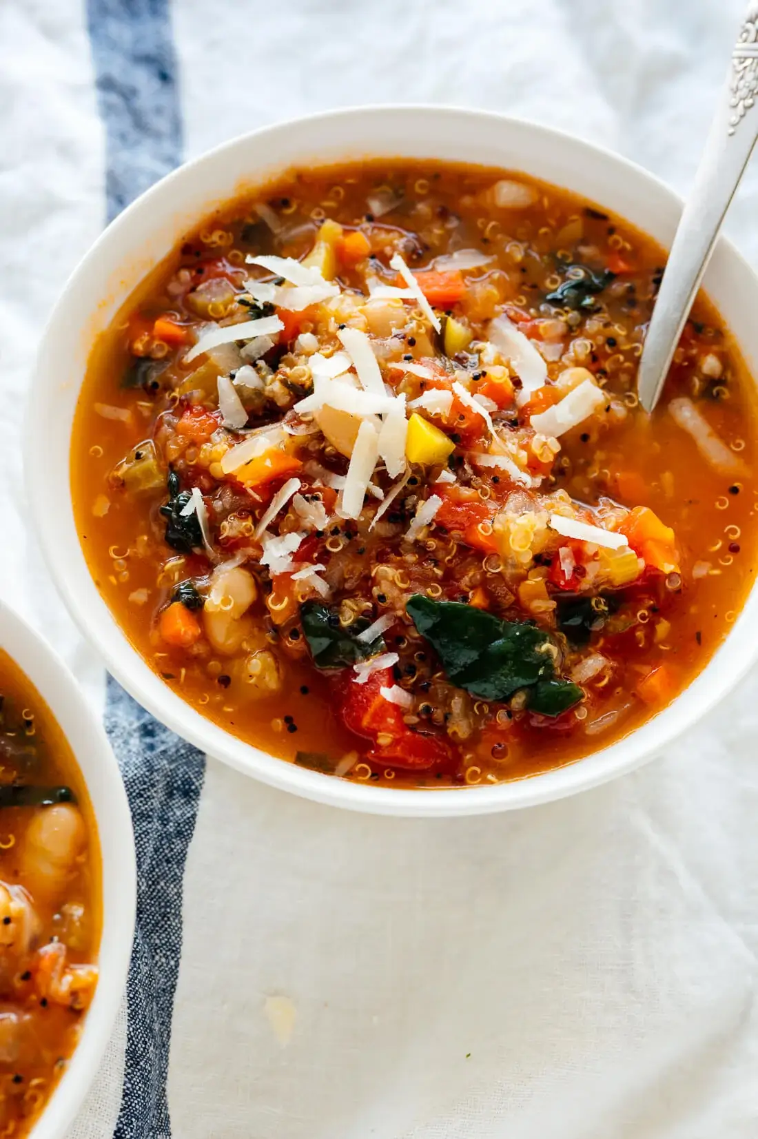 Quinoa Vegetable Soup With Kale
