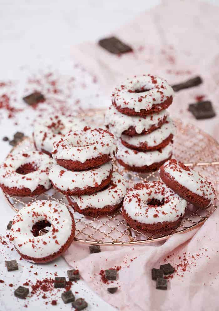 Red Velvet Donuts