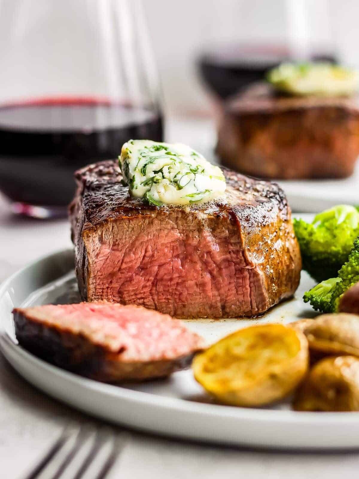Restaurant Steak Recipe With Cilantro Steak Butter