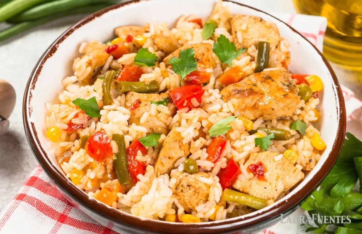 Rotisserie Chicken And Rice