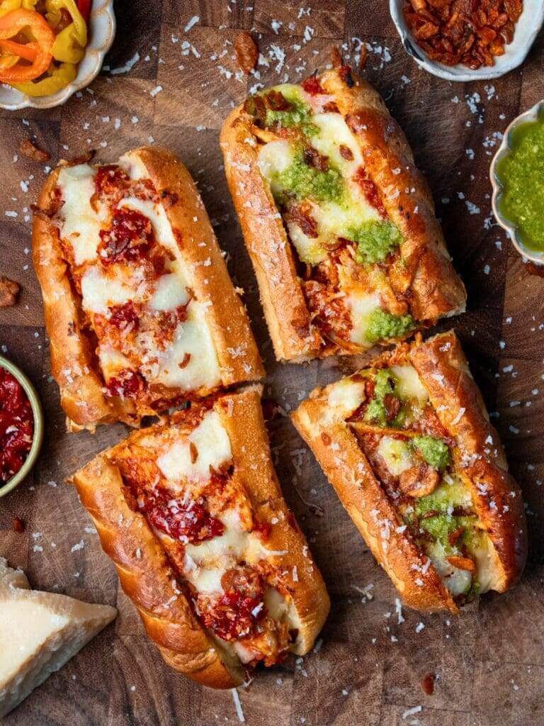 Rotisserie Chicken Sandwiches