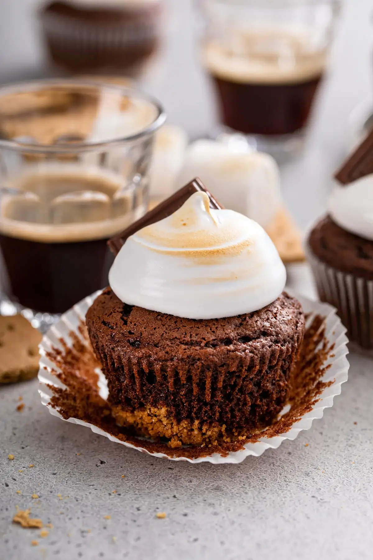 S'mores Cupcakes