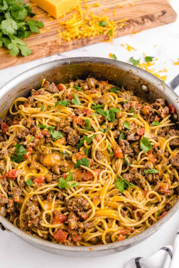 Taco Spaghetti