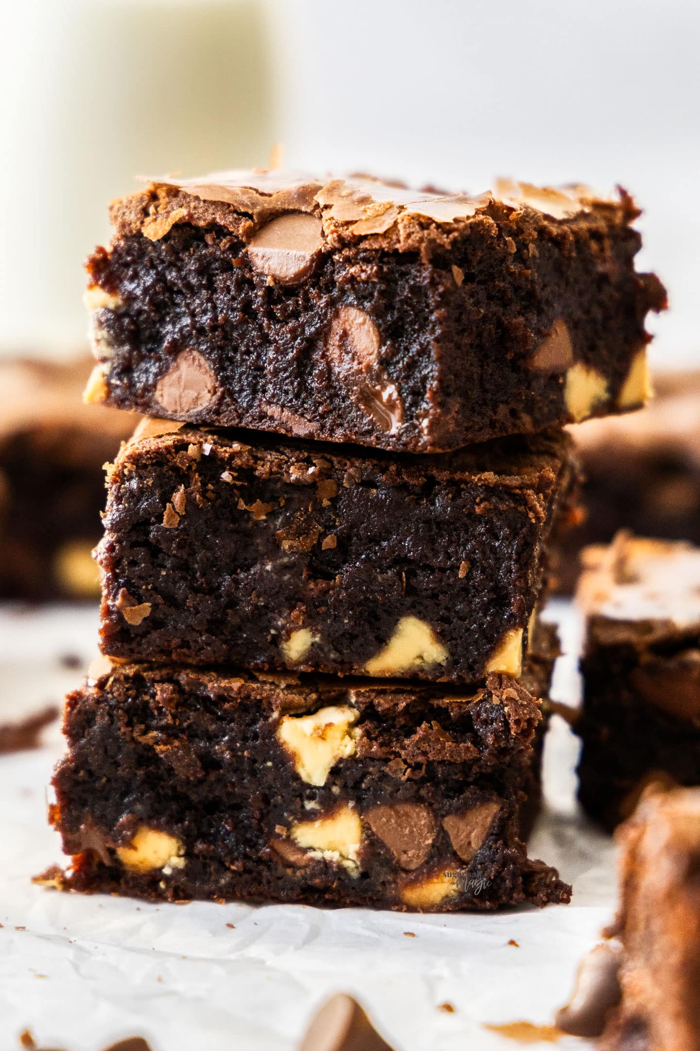 Triple Chocolate Brownies