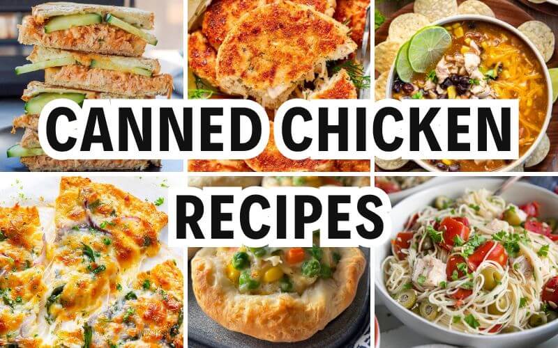 canned chicken recipes