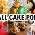 fall cake pops