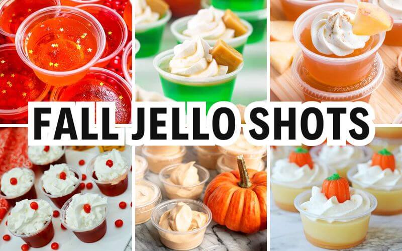 fall jello shots