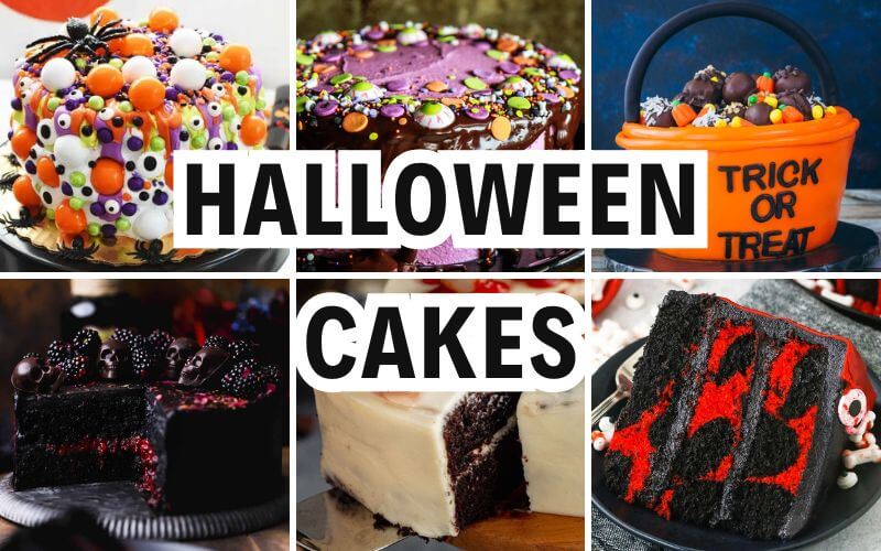 halloween cakes