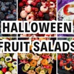 halloween fruit salads