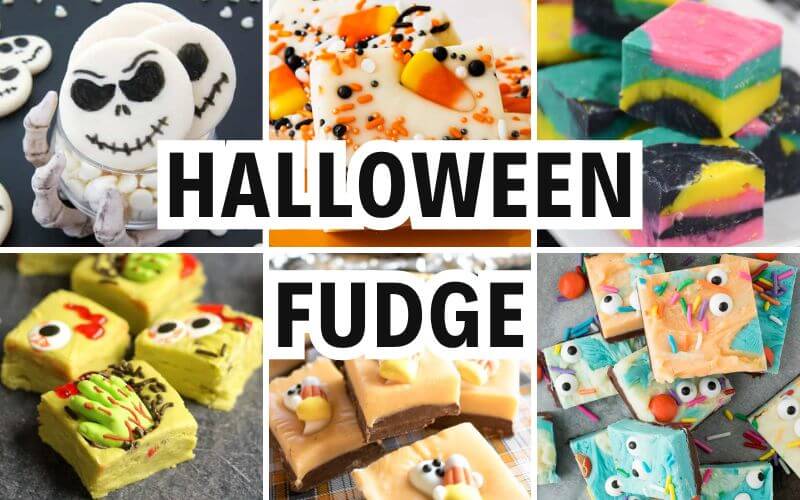 halloween fudge