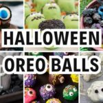 halloween oreo balls