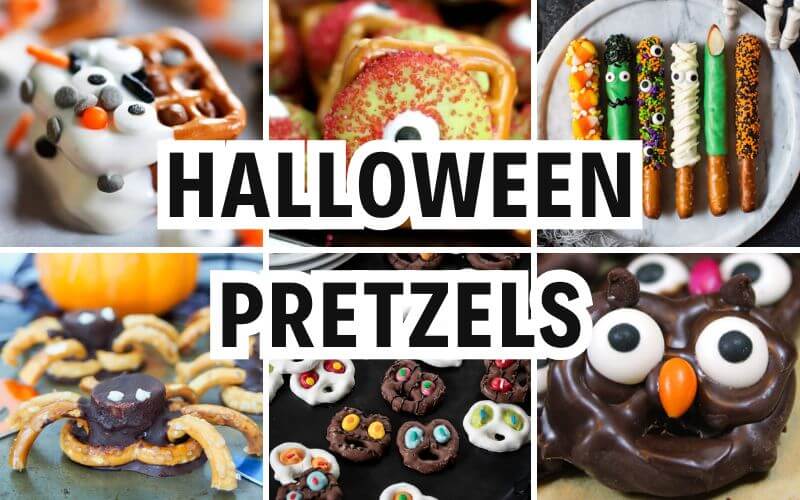 halloween pretzels