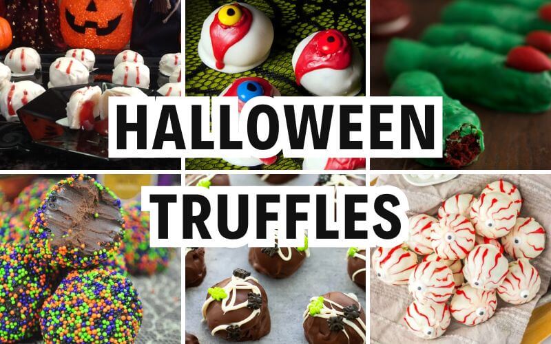 halloween truffles