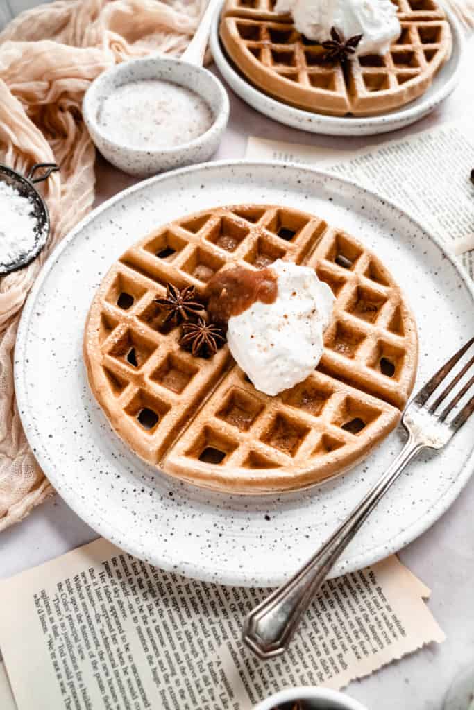 Apple Butter Waffles