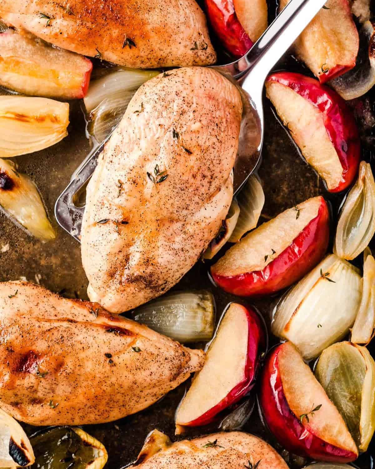 Baked Apple Chicken Recipe