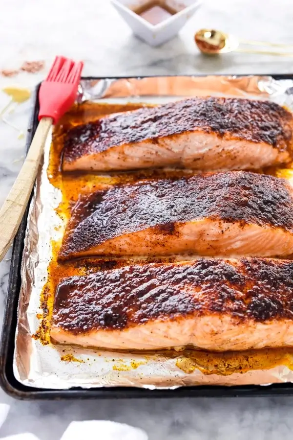 Baked Maple Salmon