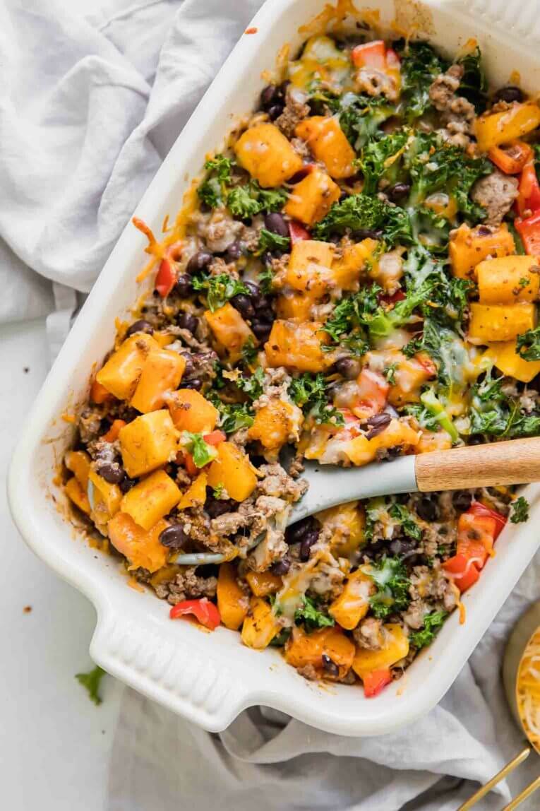 Butternut Squash Casserole (Savory!)