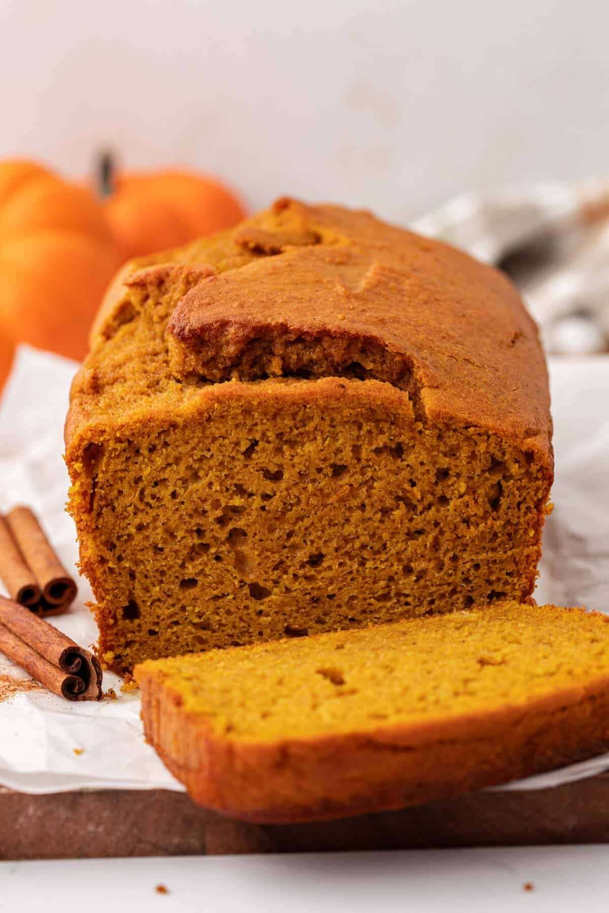Cake Mix Pumpkin Bread