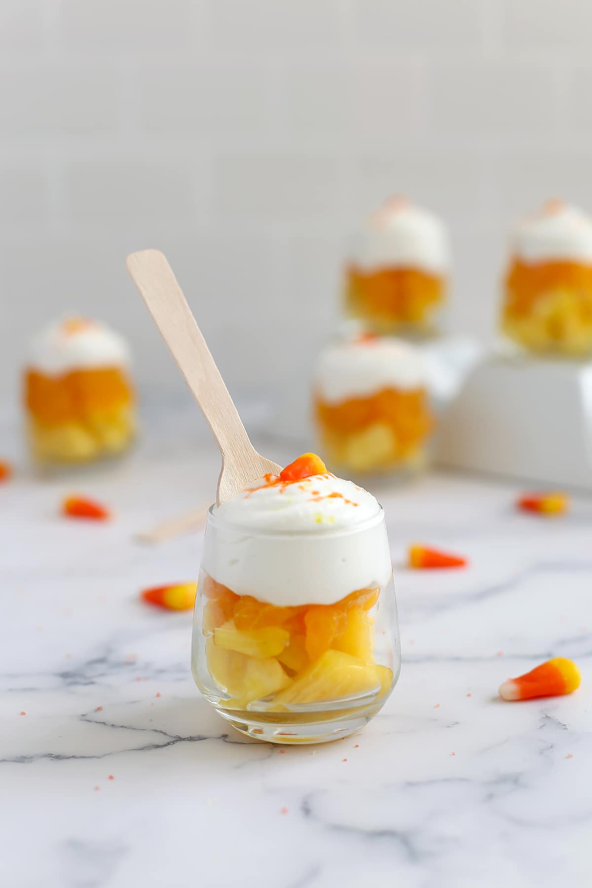 Candy Corn Parfait