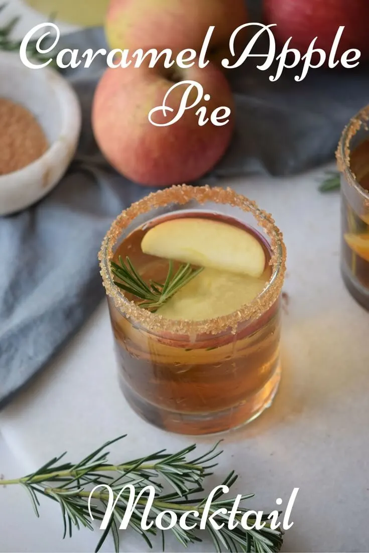 Caramel Apple Pie Mocktail Recipe
