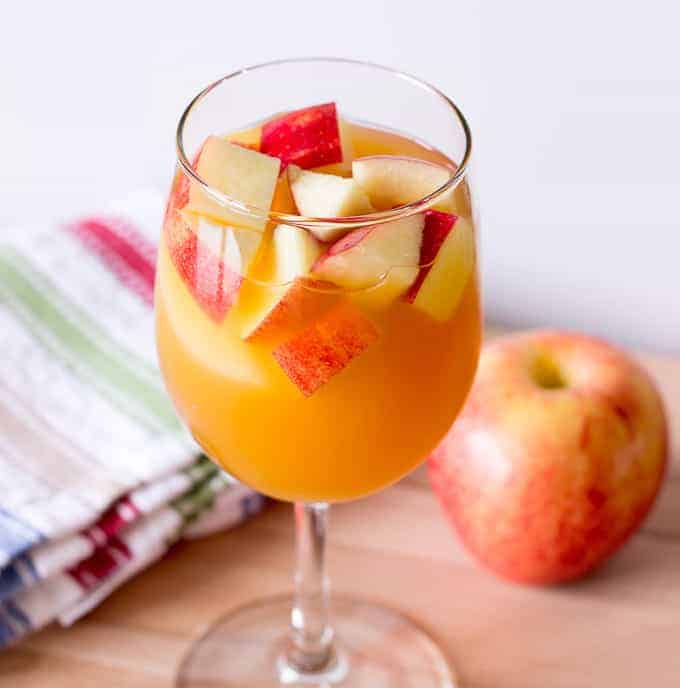 Caramel Apple Sangria