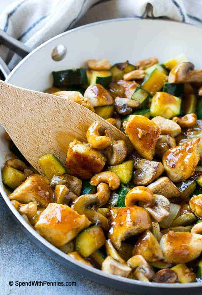 Cashew Chicken Stir Fry