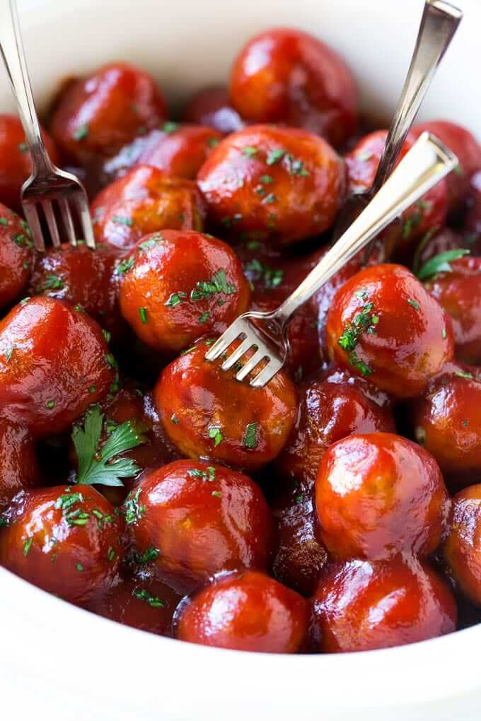 Cranberry Meatballs (Slow Cooker)