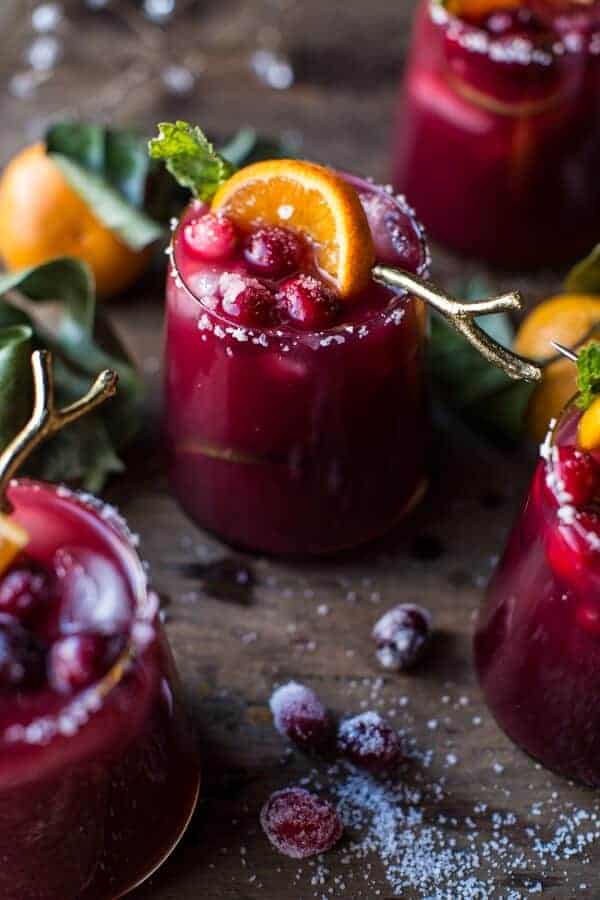 Cranberry Orange Margaritas + Video