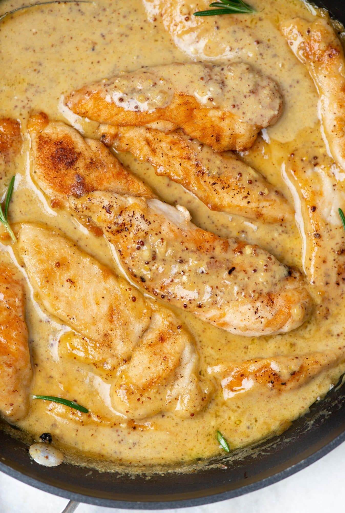 Creamy Honey Mustard Chicken Tenders