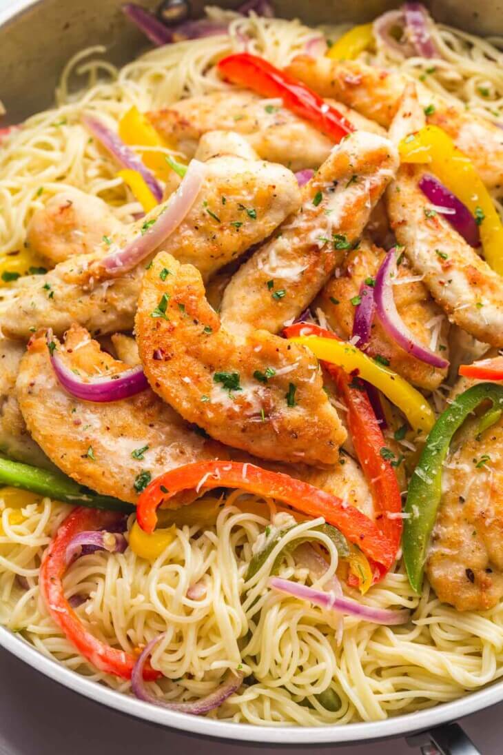 Easy Chicken Scampi Recipe