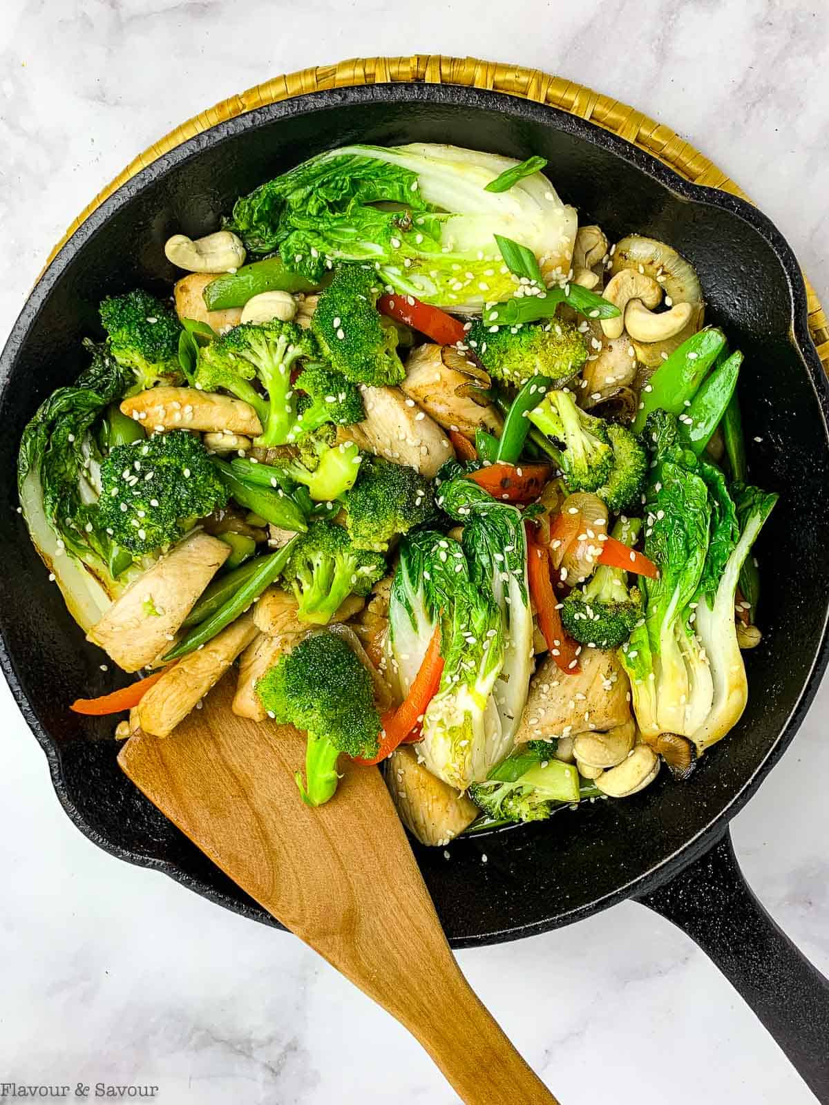 Easy Japanese Chicken Stir Fry With Broccoli