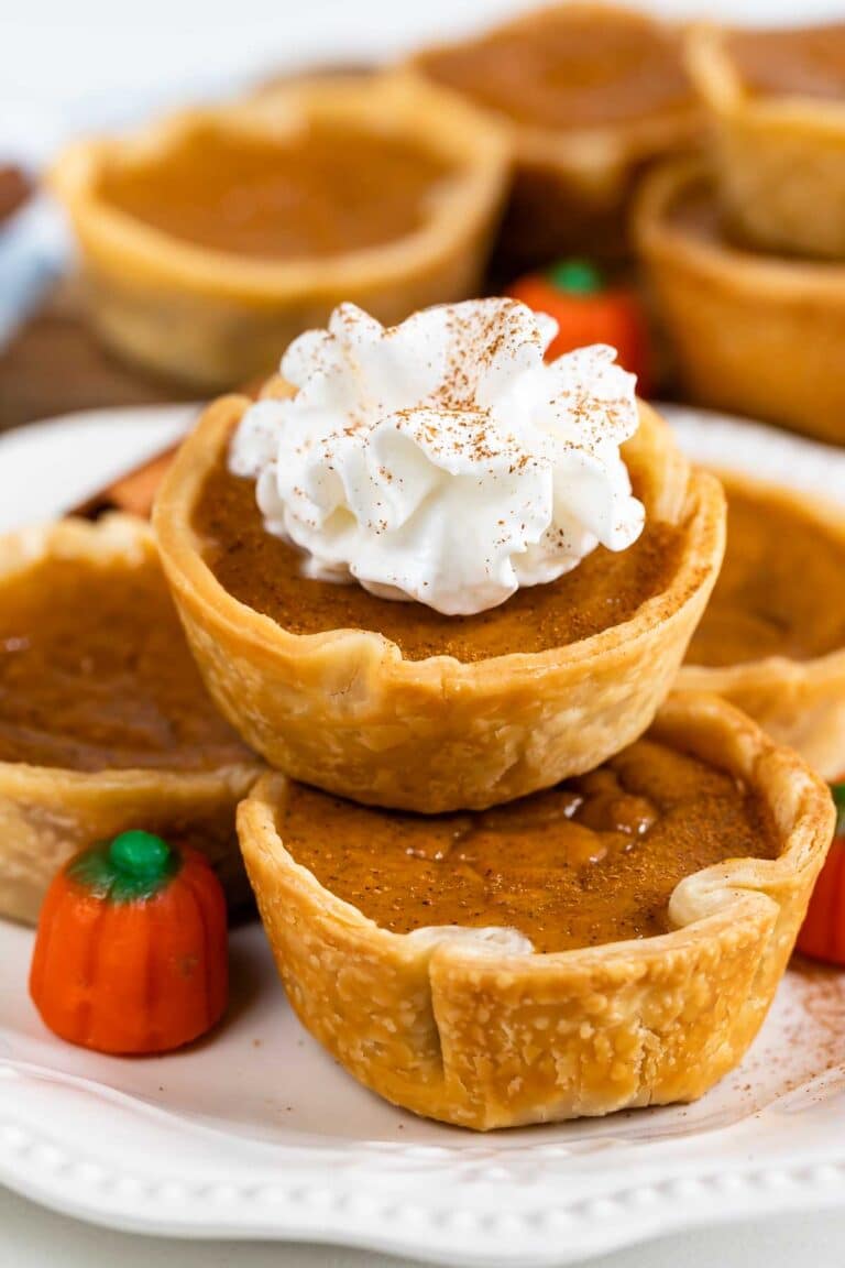 Easy Mini Pumpkin Pies Recipe