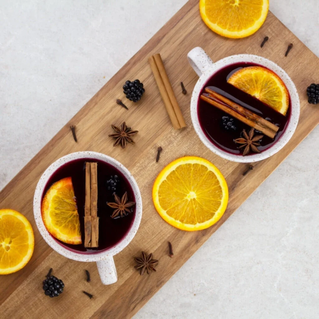 Easy Non Alcoholic Mulled Wine