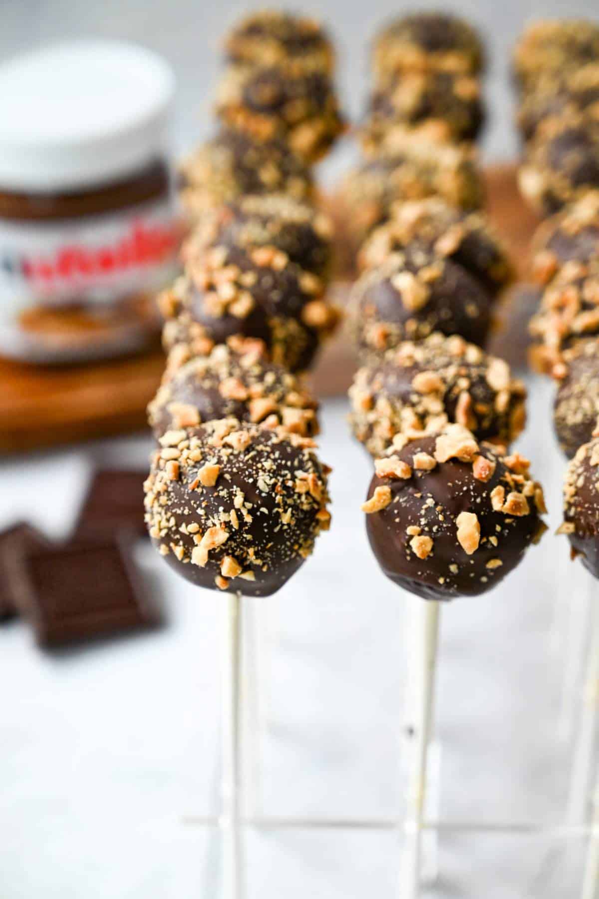 Easy Nutella Cake Pops