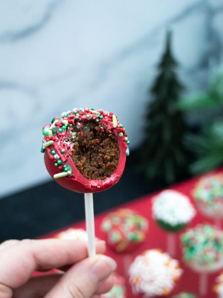 Gingerbread Cake Pops