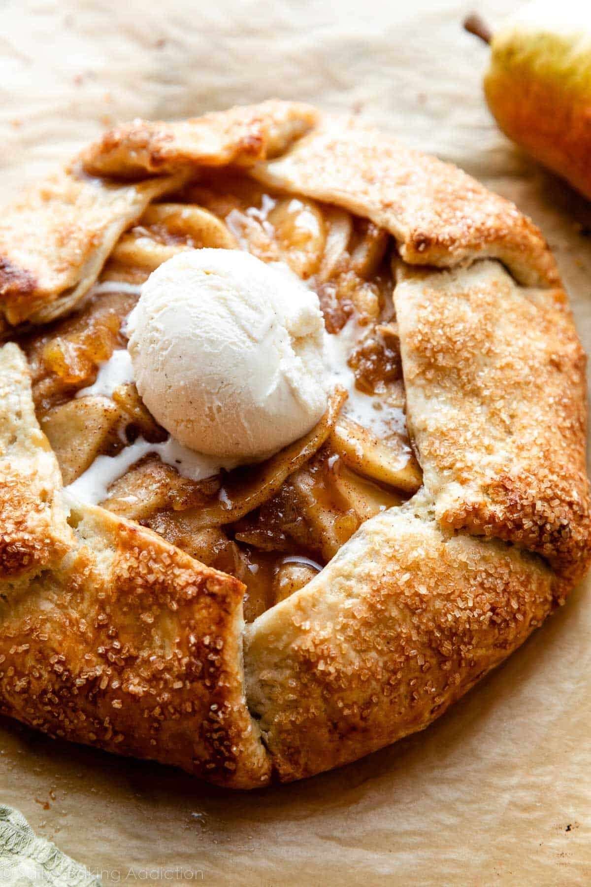 Gingered Pear Galette