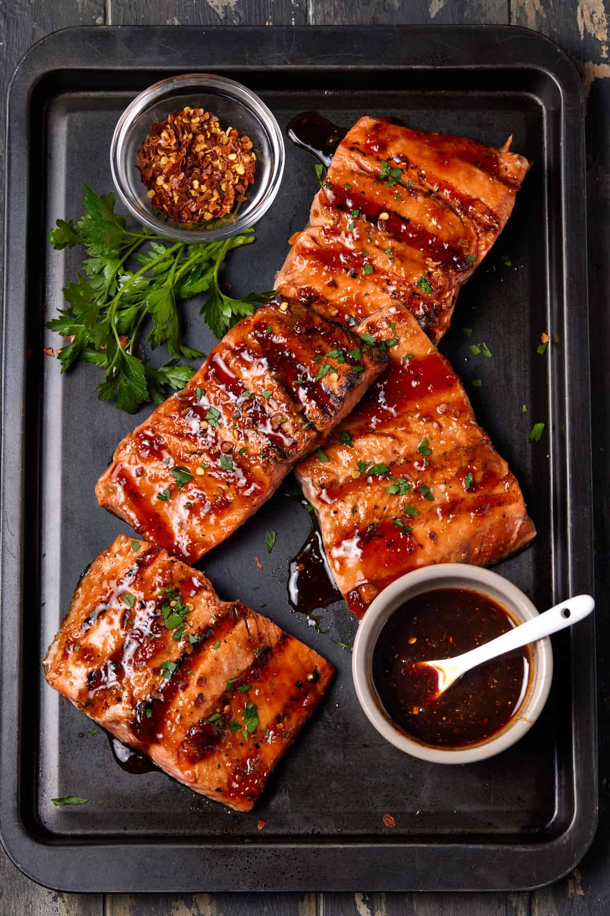 Grilled Sockeye Salmon Recipe With Maple Ginger Glaze