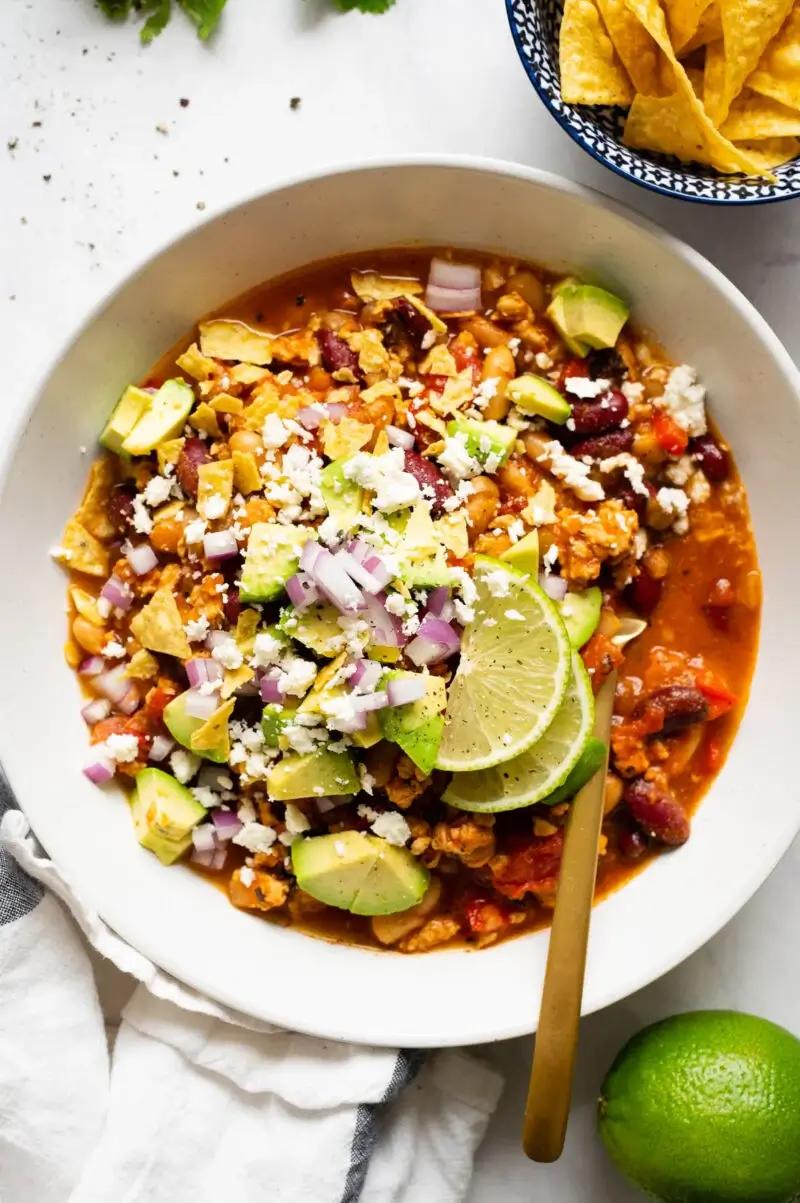 Ground Chicken Chili