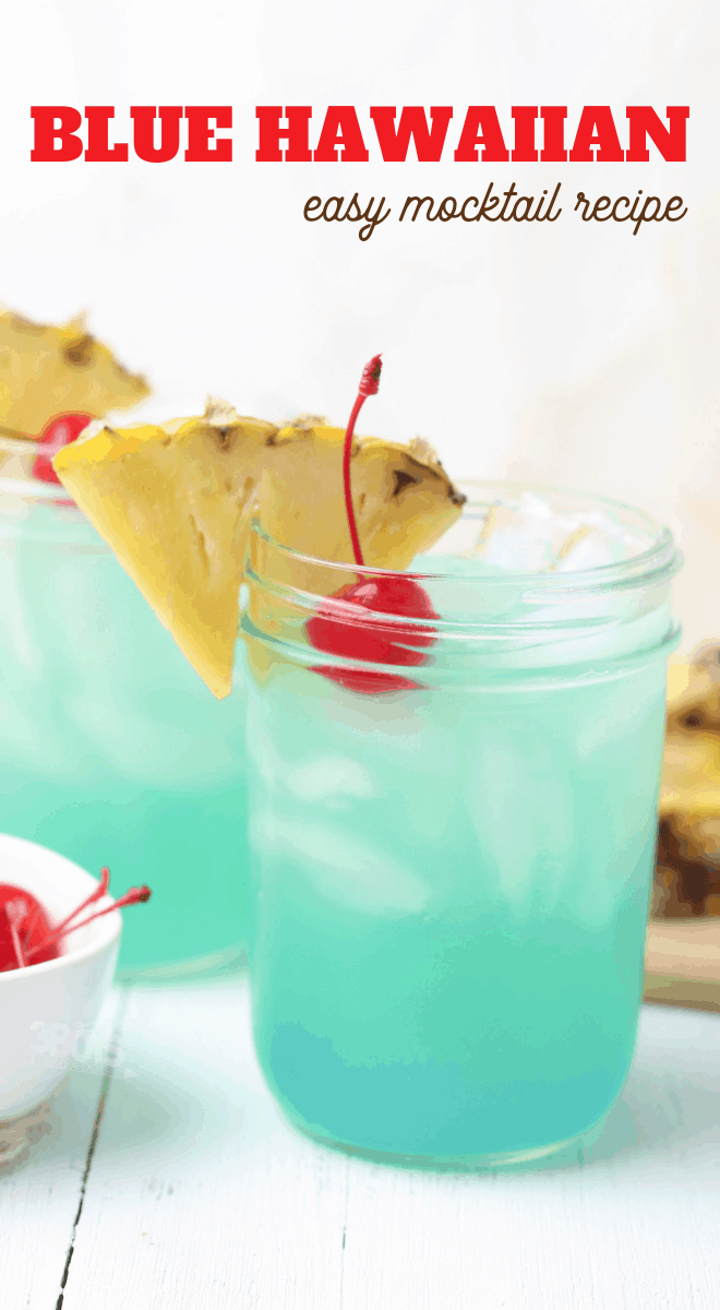 Hawaiian Blue Mocktail