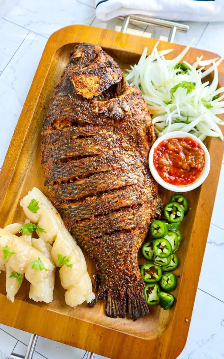 Juicy Oven-Baked Whole Tilapia
