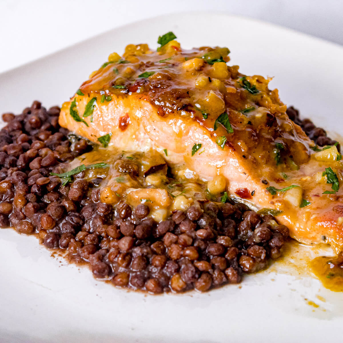 Maple Dijon Salmon