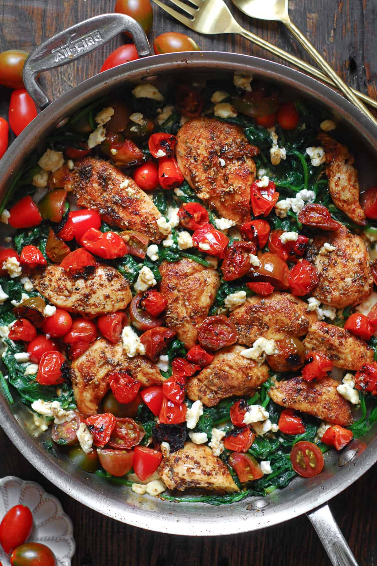 Mediterranean Chicken Stir Fry With Vegetables (30-Minutes, One-Pan)