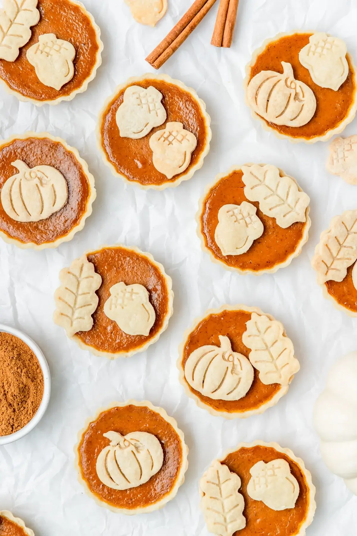 Mini Pumpkin Pie Tarts