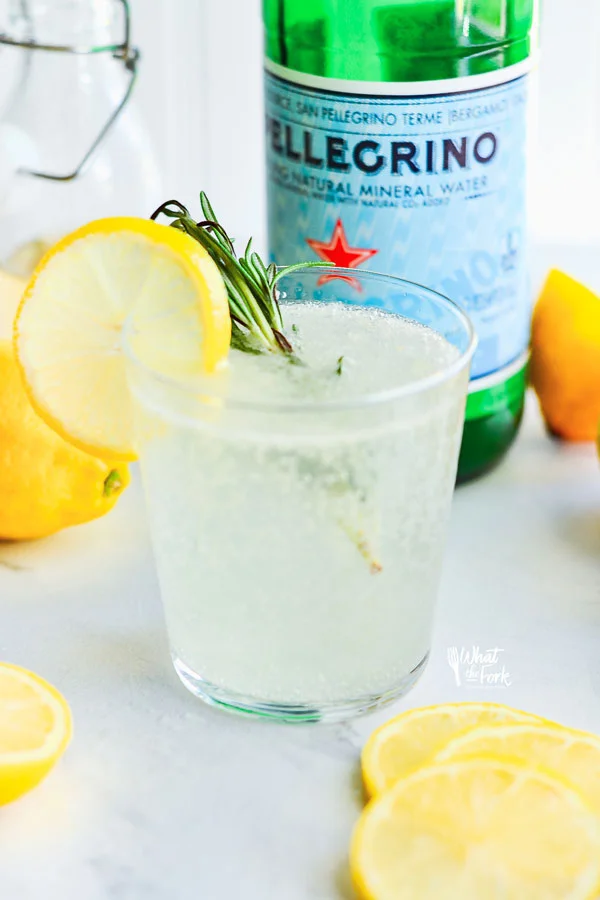 Non-Alcoholic Rosemary Citrus Spritzers