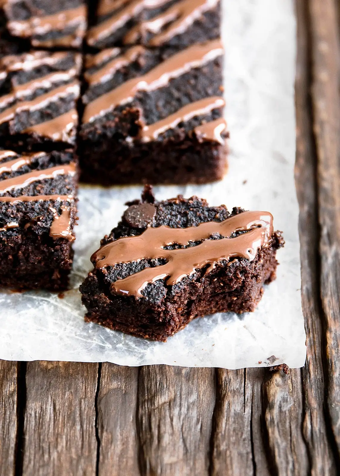One-Bowl Fudgy Pumpkin Paleo Brownies
