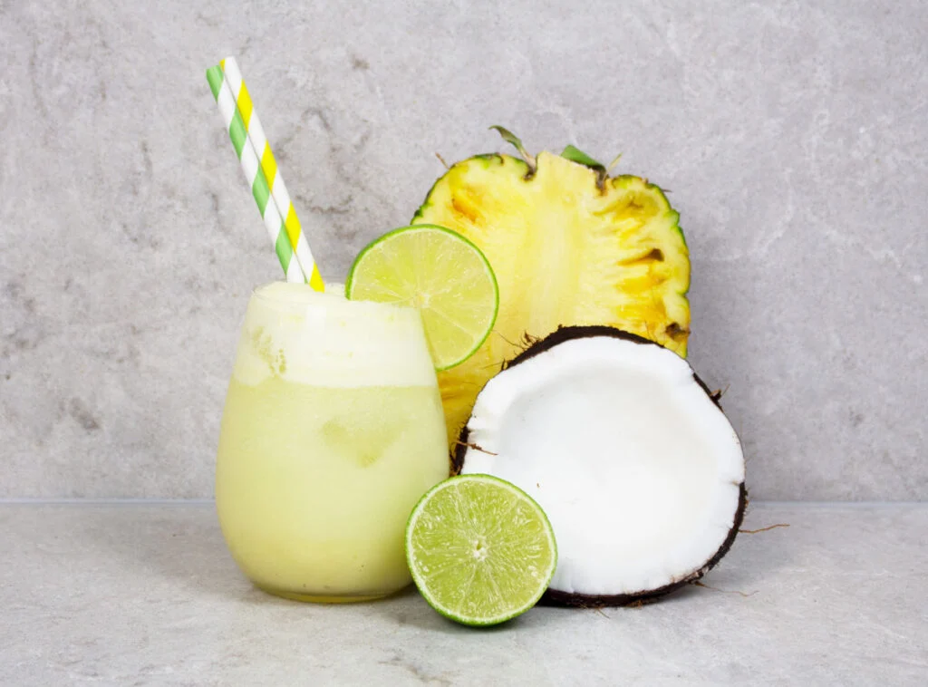 Pineapple Spritzer Mocktail Recipe