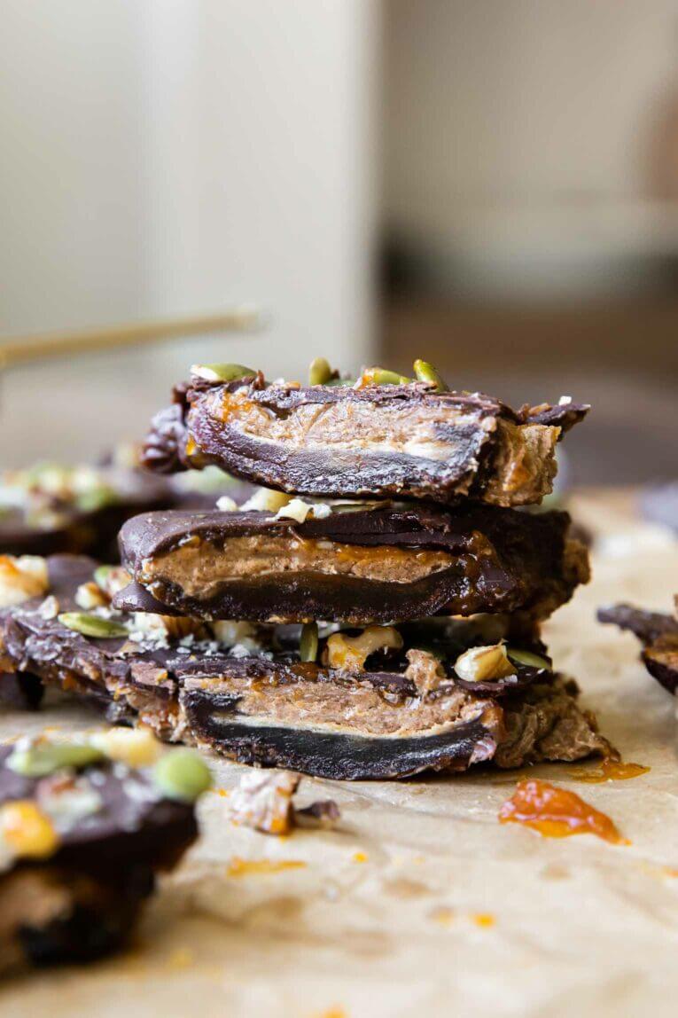 Pumpkin Butter Date Bark