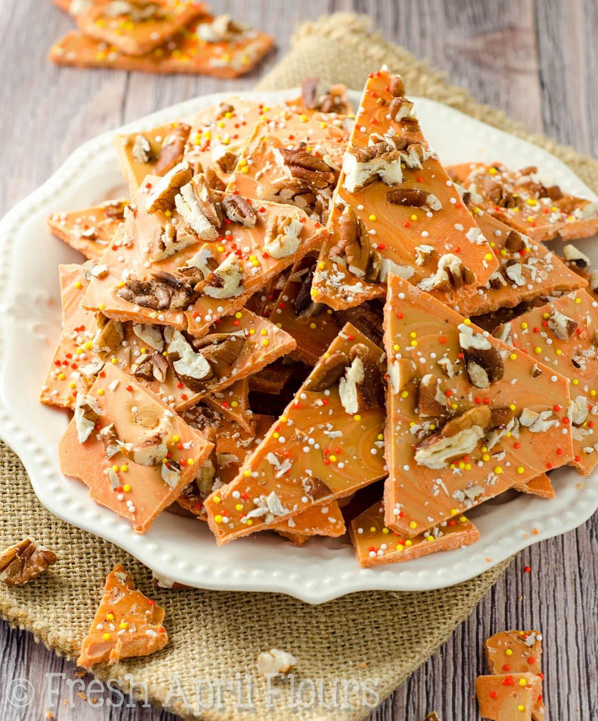 Pumpkin Butterscotch Bark