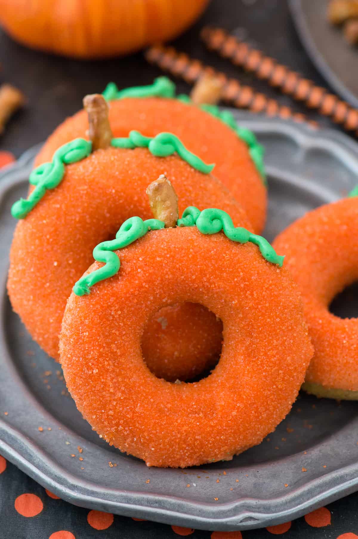 Pumpkin Doughnuts